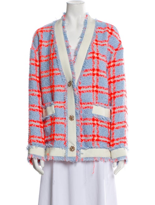 Essentiel Antwerp Plaid Print Blazer
