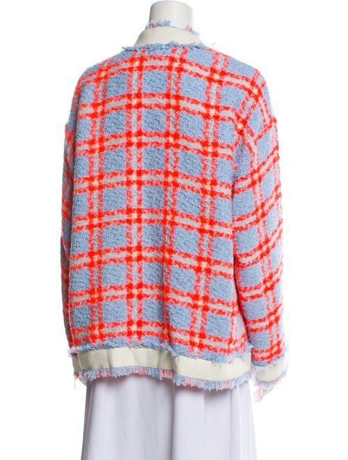 Essentiel Antwerp Plaid Print Blazer