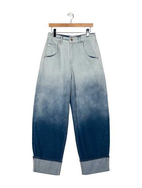 Essentiel Antwerp Tie-Dye Print Wide Leg Pants