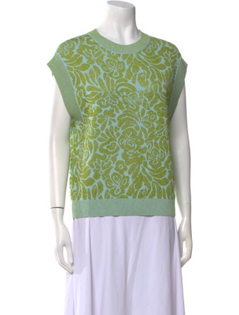 Essentiel Antwerp Printed Crew Neck Top