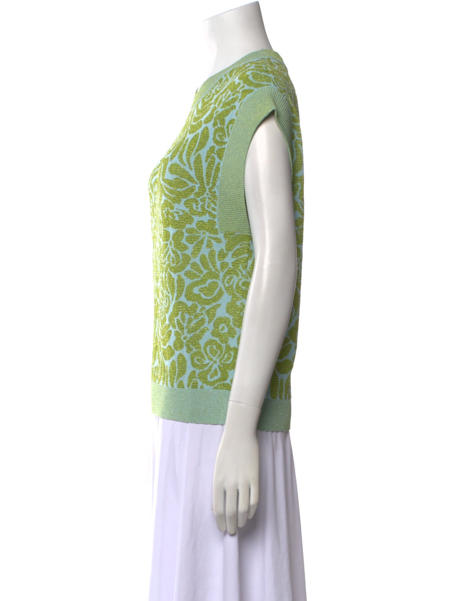 Essentiel Antwerp Printed Crew Neck Top