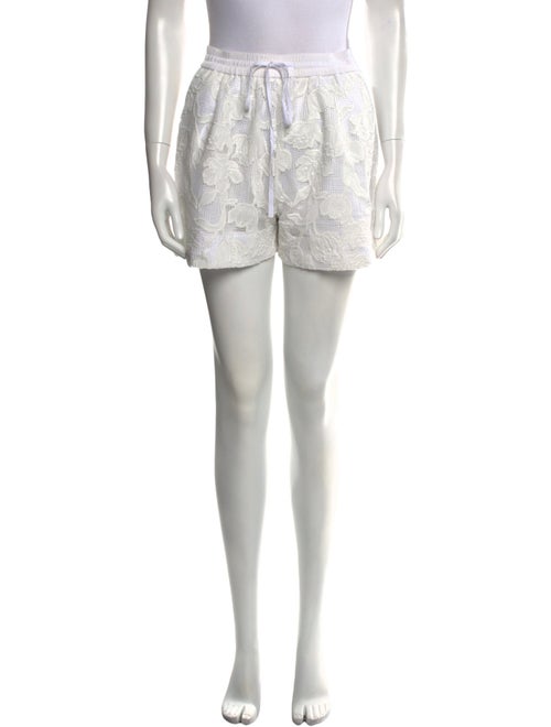 Essentiel Antwerp Lace Pattern Mini Shorts