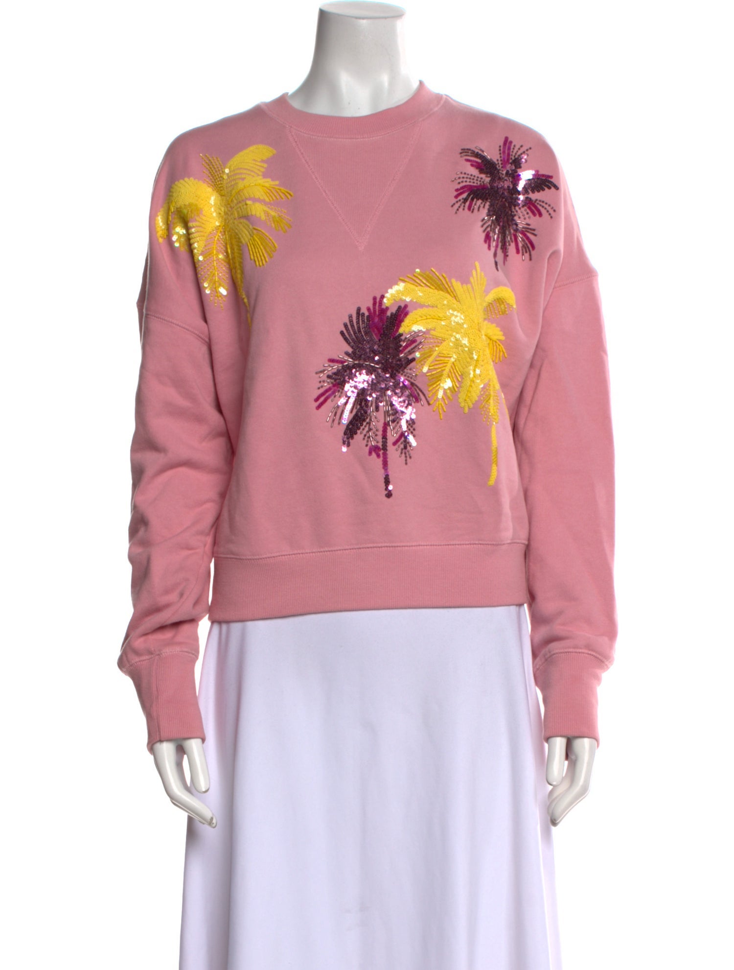 Essentiel Antwerp Graphic Print Crew Neck Sweatshirt