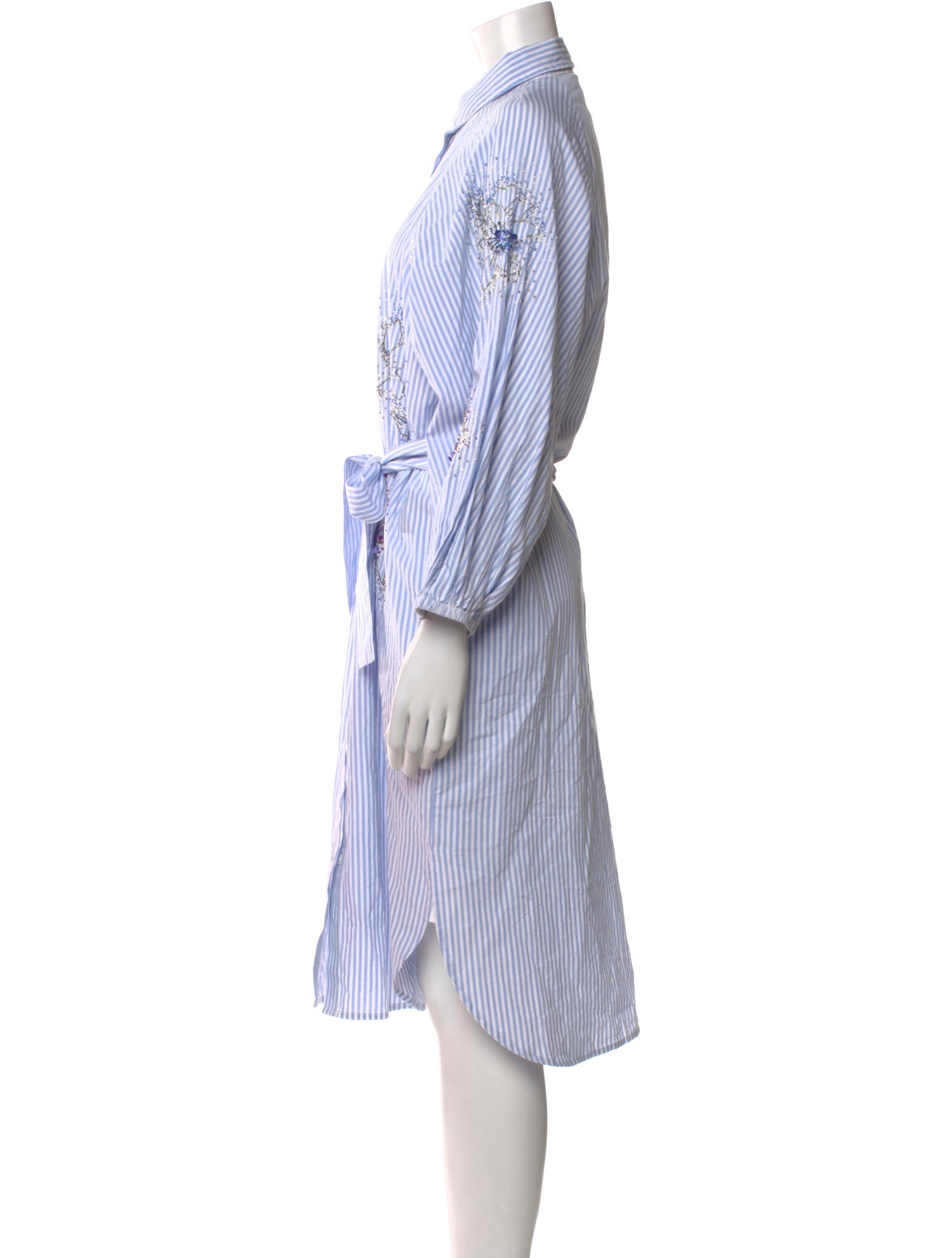 Essentiel Antwerp Striped Midi Length Dress