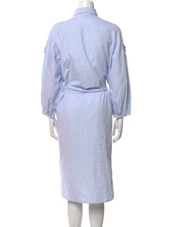 Essentiel Antwerp Striped Midi Length Dress