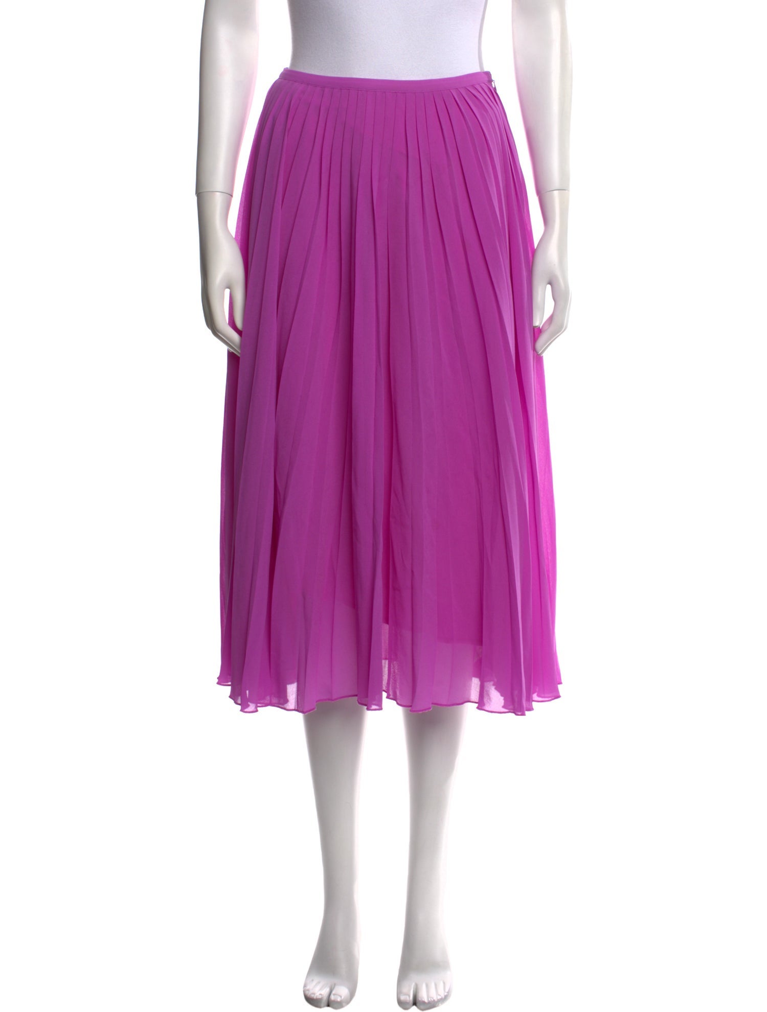 Essentiel Antwerp Pleated Accents Knee-Length Skirt