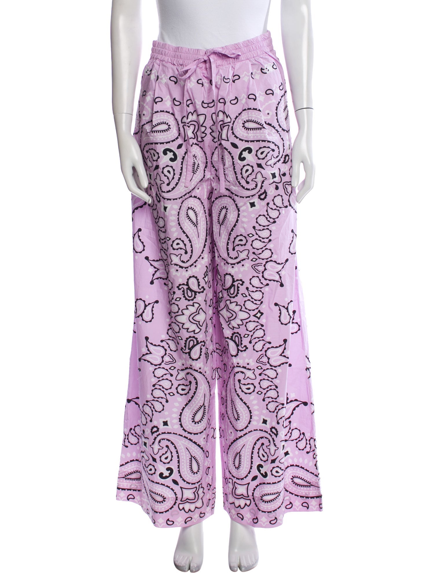 Essentiel Antwerp Paisley Print Wide Leg Pants