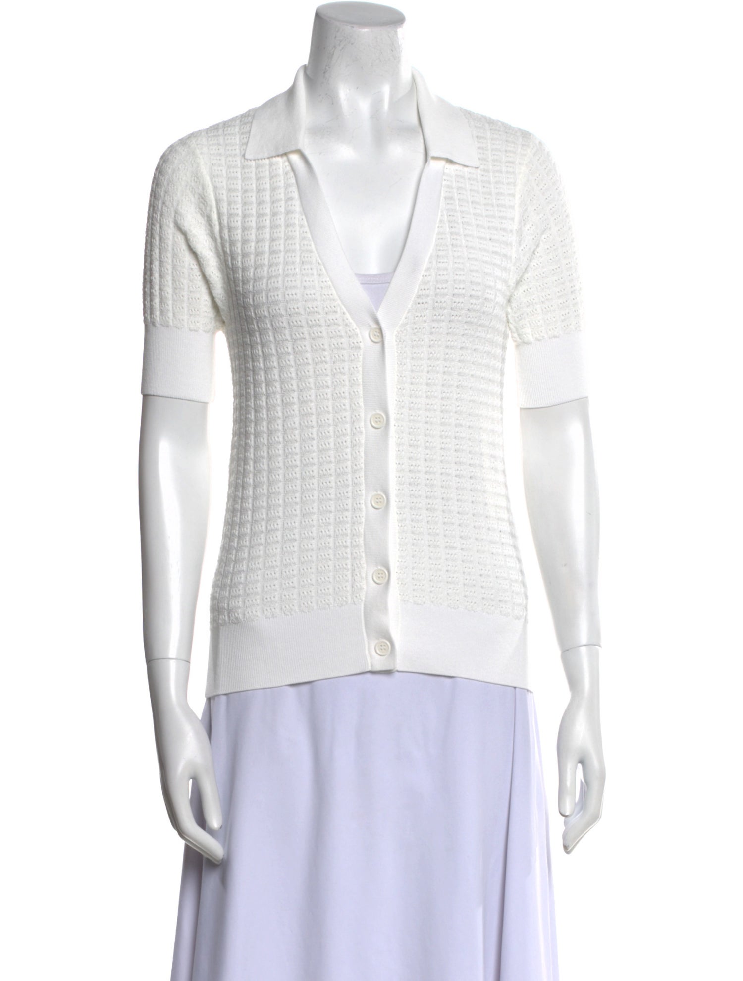 Essentiel Antwerp V-Neck Short Sleeve Polo