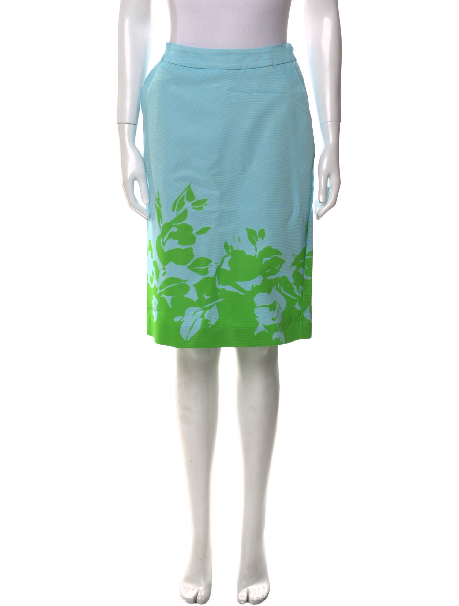 Essentiel Antwerp Graphic Print Knee-Length Skirt