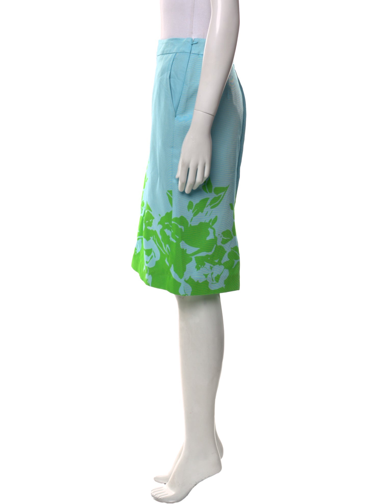 Essentiel Antwerp Graphic Print Knee-Length Skirt