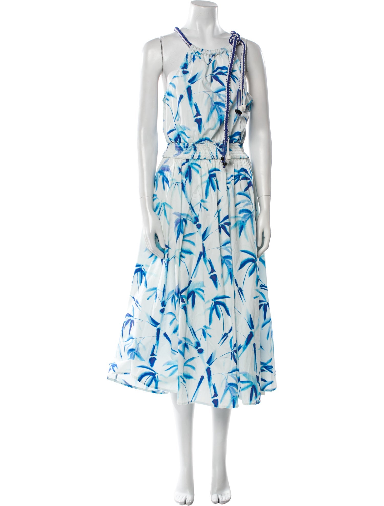 Essentiel Antwerp Floral Print Midi Length Dress
