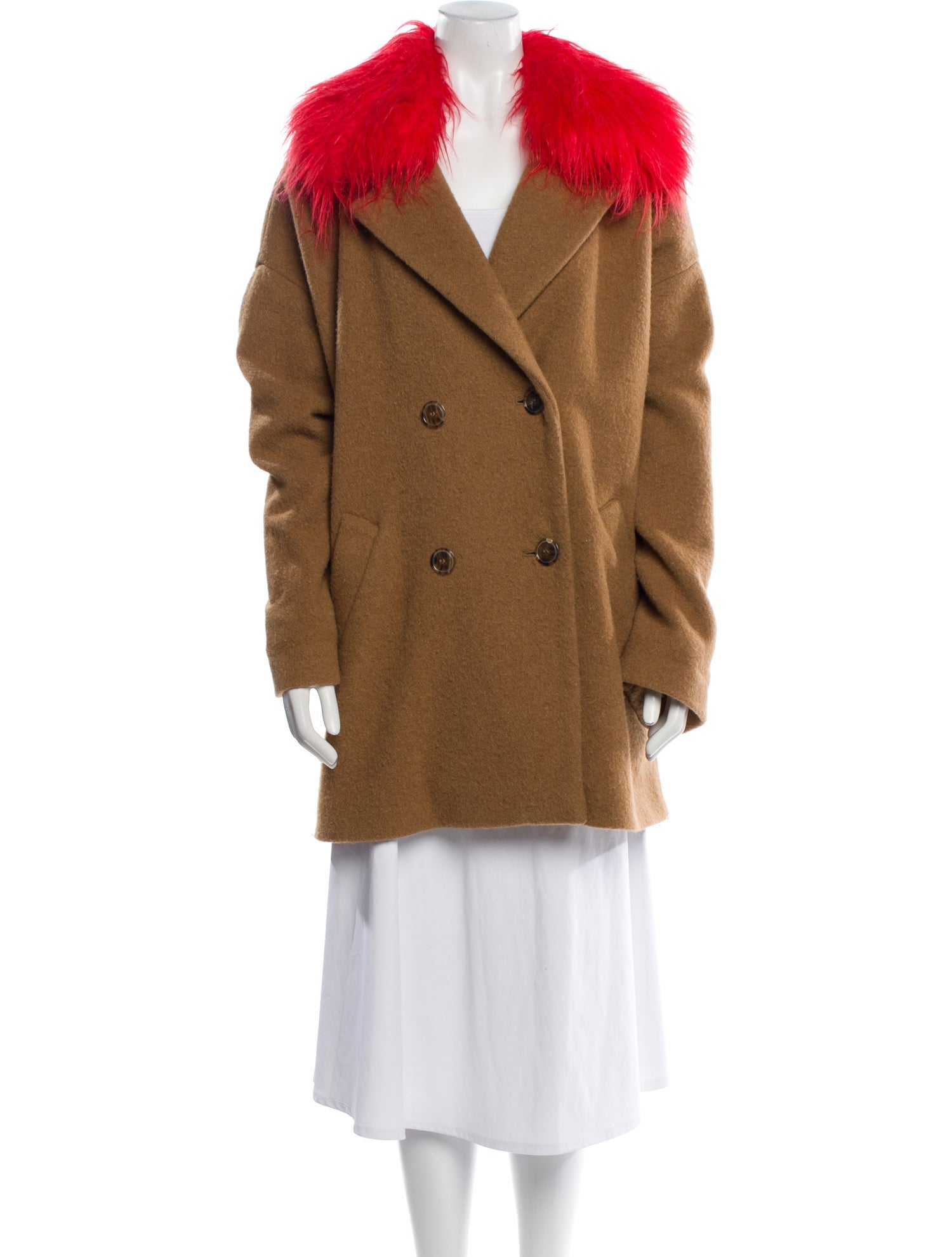 Essentiel Antwerp Wool Peacoat