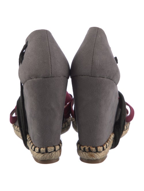 Essentiel Antwerp Suede Colorblock Pattern Sandals