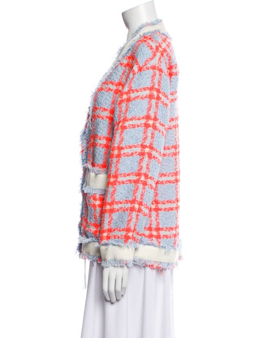 Essentiel Antwerp Plaid Print Blazer