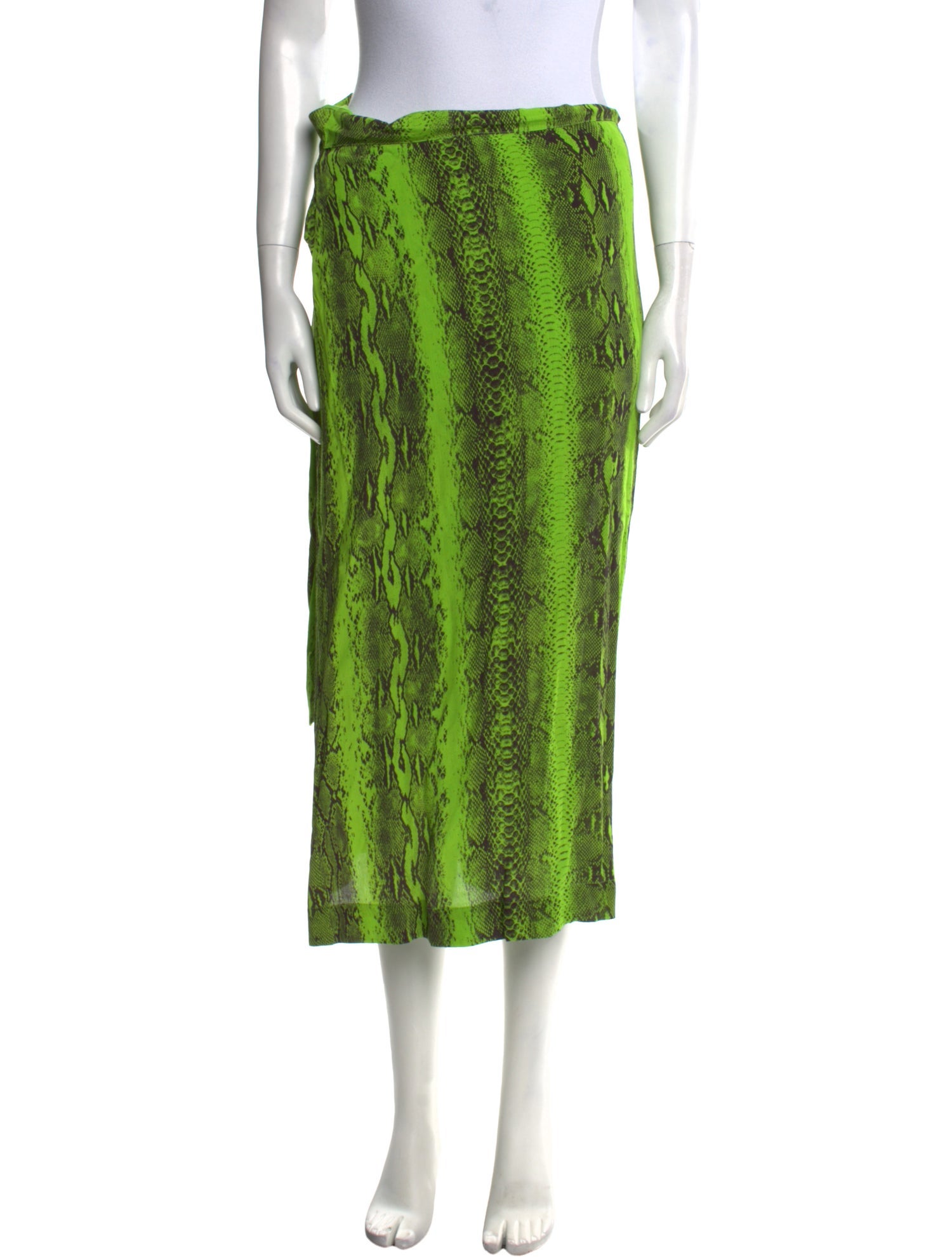 Essentiel Antwerp Animal Print Midi Length Skirt