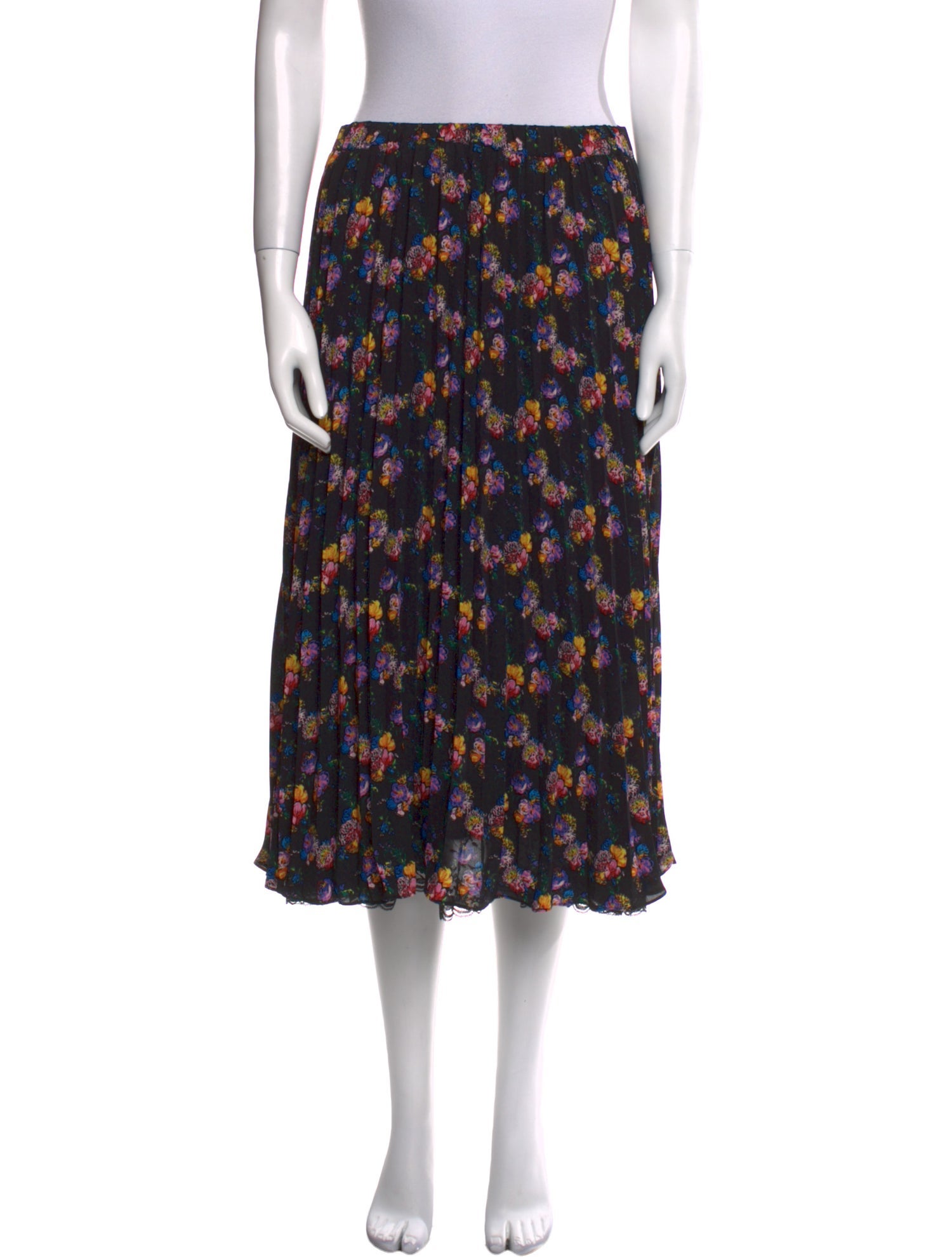 Essentiel Antwerp Floral Print Midi Length Skirt