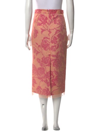 Essentiel Antwerp Floral Print Midi Length Skirt