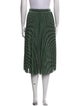 Essentiel Antwerp Striped Knee-Length Skirt