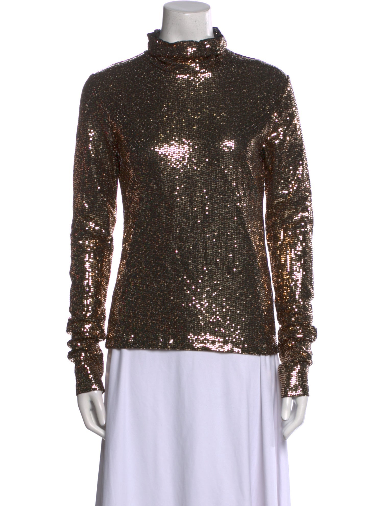 Essentiel Antwerp Mock Neck Long Sleeve Top w/ Tags