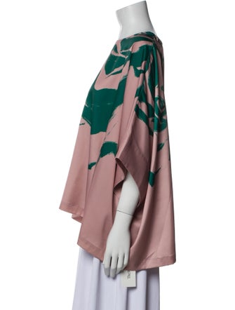 Essentiel Antwerp Printed Scoop Neck Blouse