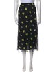 Essentiel Antwerp Floral Print Midi Length Skirt