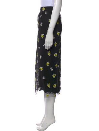 Essentiel Antwerp Floral Print Midi Length Skirt