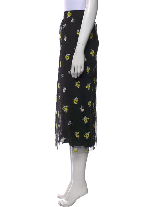 Essentiel Antwerp Floral Print Midi Length Skirt