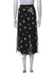 Essentiel Antwerp Floral Print Midi Length Skirt