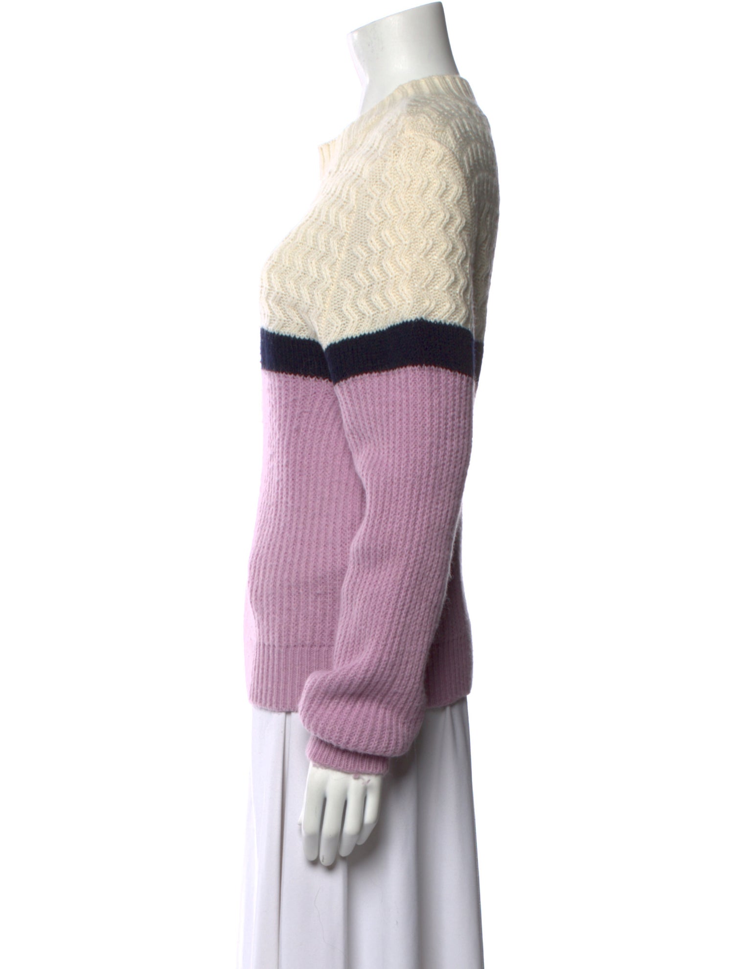 Essentiel Antwerp Striped Crew Neck Sweater