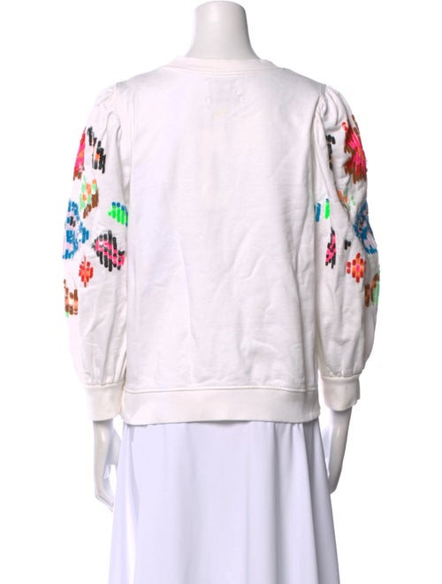 Essentiel Antwerp Printed Bateau Neckline Sweatshirt