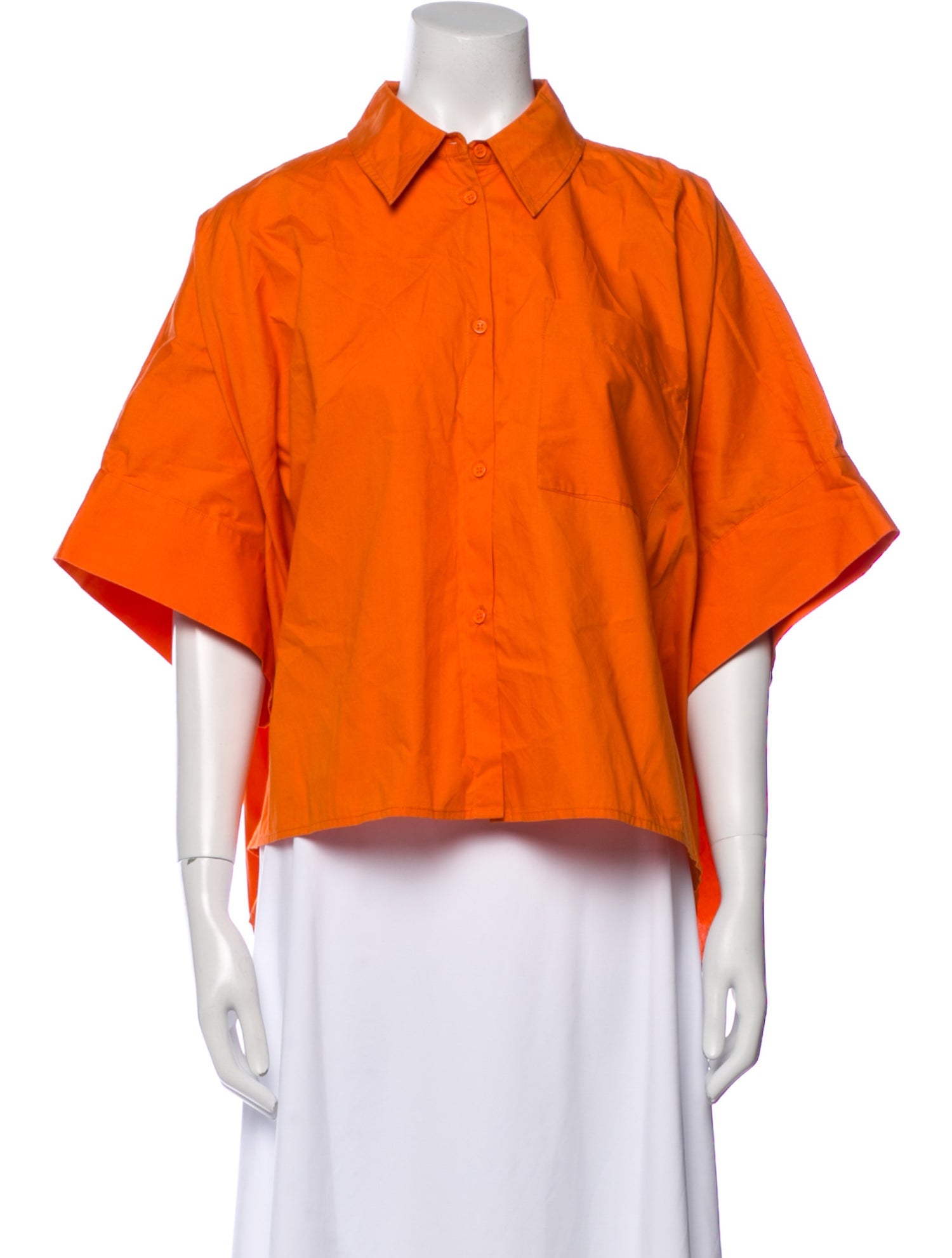 Essentiel Antwerp Short Sleeve Button-Up Top