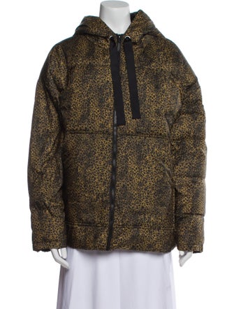 Essentiel Antwerp Tweed Pattern Down Jacket