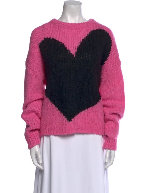 Essentiel Antwerp Wool Colorblock Pattern Sweater