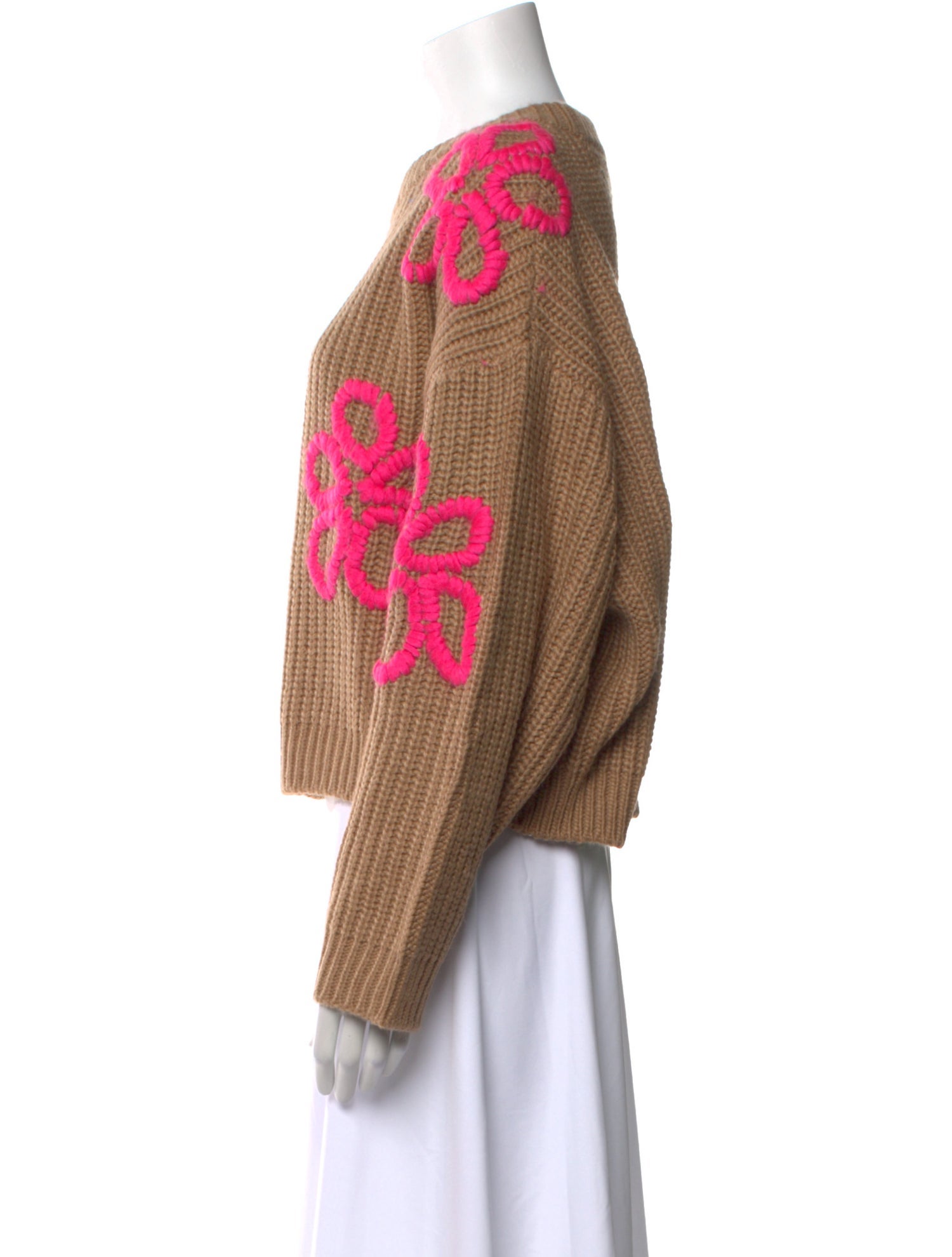 Essentiel Antwerp Patterned Crew Neck Sweater w/ Tags