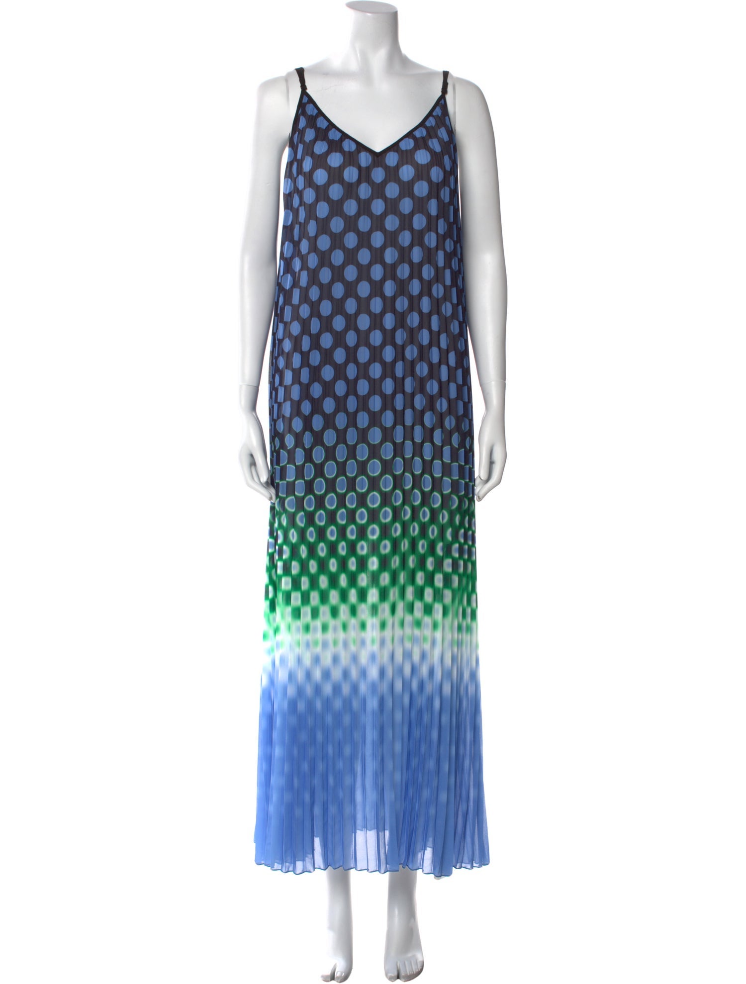 Essentiel Antwerp Polka Dot Print Long Dress