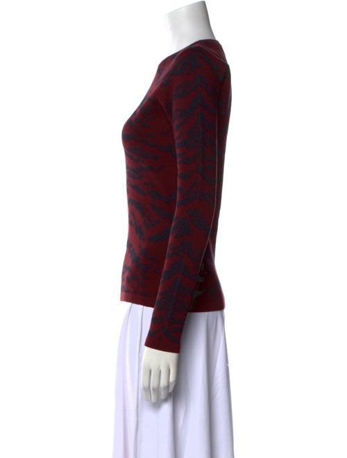 Essentiel Antwerp Animal Print Crew Neck Top