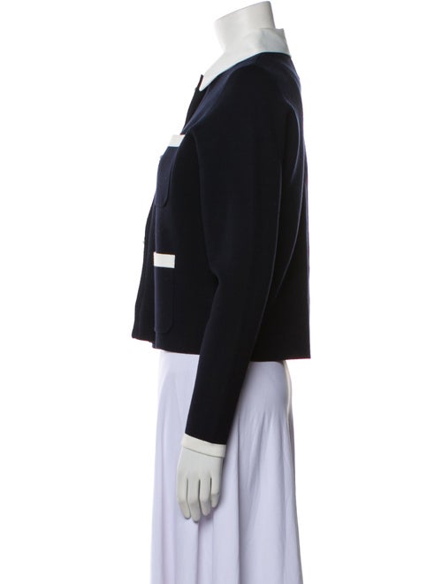 Essentiel Antwerp Colorblock Pattern Denim Jacket