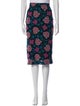 Essentiel Antwerp Floral Print Knee-Length Skirt