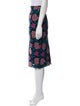 Essentiel Antwerp Floral Print Knee-Length Skirt