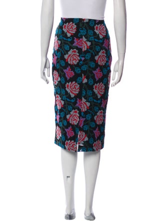 Essentiel Antwerp Floral Print Knee-Length Skirt