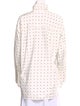 Essentiel Antwerp Polka Dot Print Long Sleeve Button-Up Top