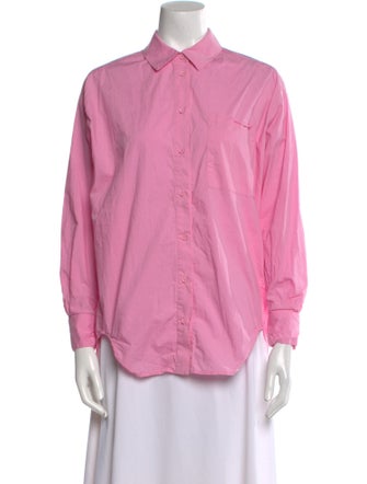 Essentiel Antwerp Long Sleeve Button-Up Top