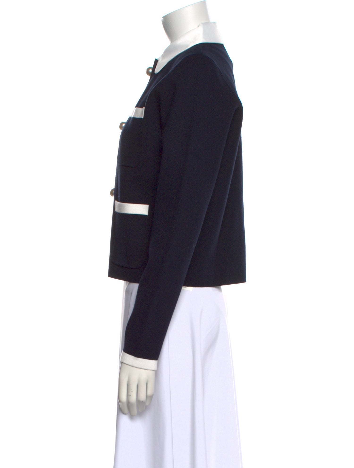 Essentiel Antwerp Graphic Print Long Sleeve Crop Top w/ Tags