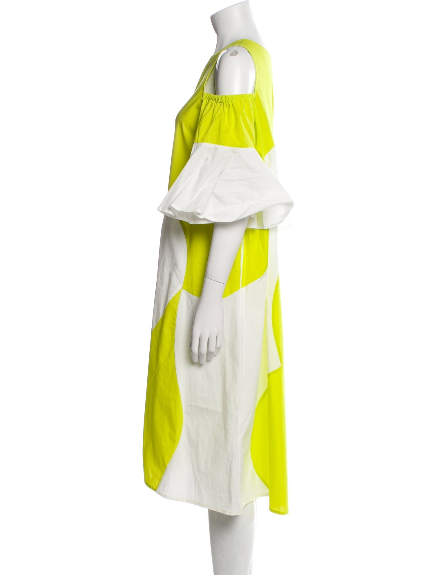 Essentiel Antwerp Graphic Print Midi Length Dress w/ Tags