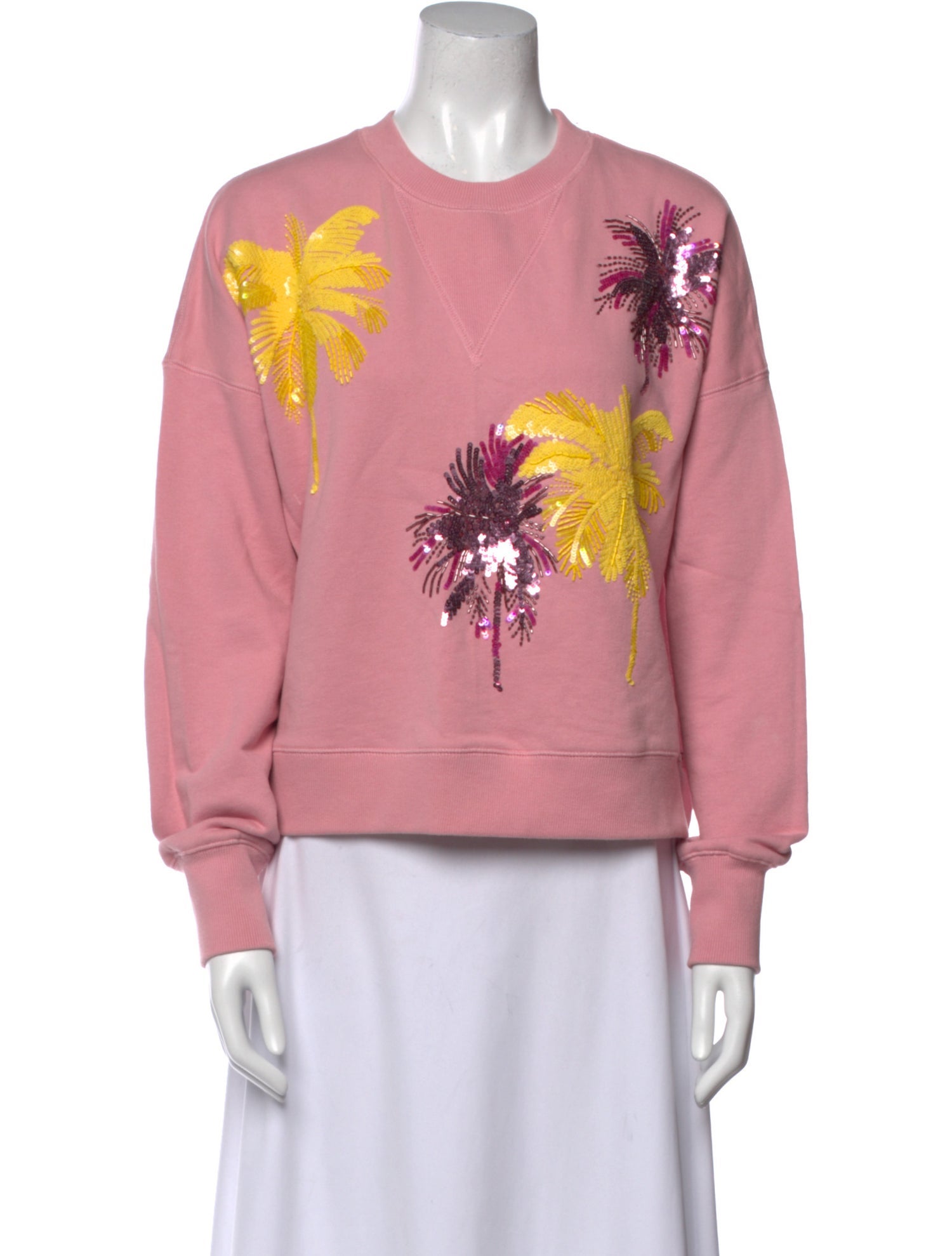 Essentiel Antwerp Graphic Print Crew Neck Sweatshirt