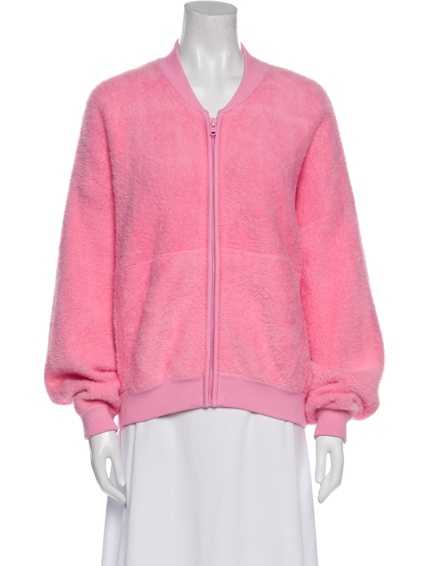 Essentiel Antwerp Faux Fur Bomber Jacket