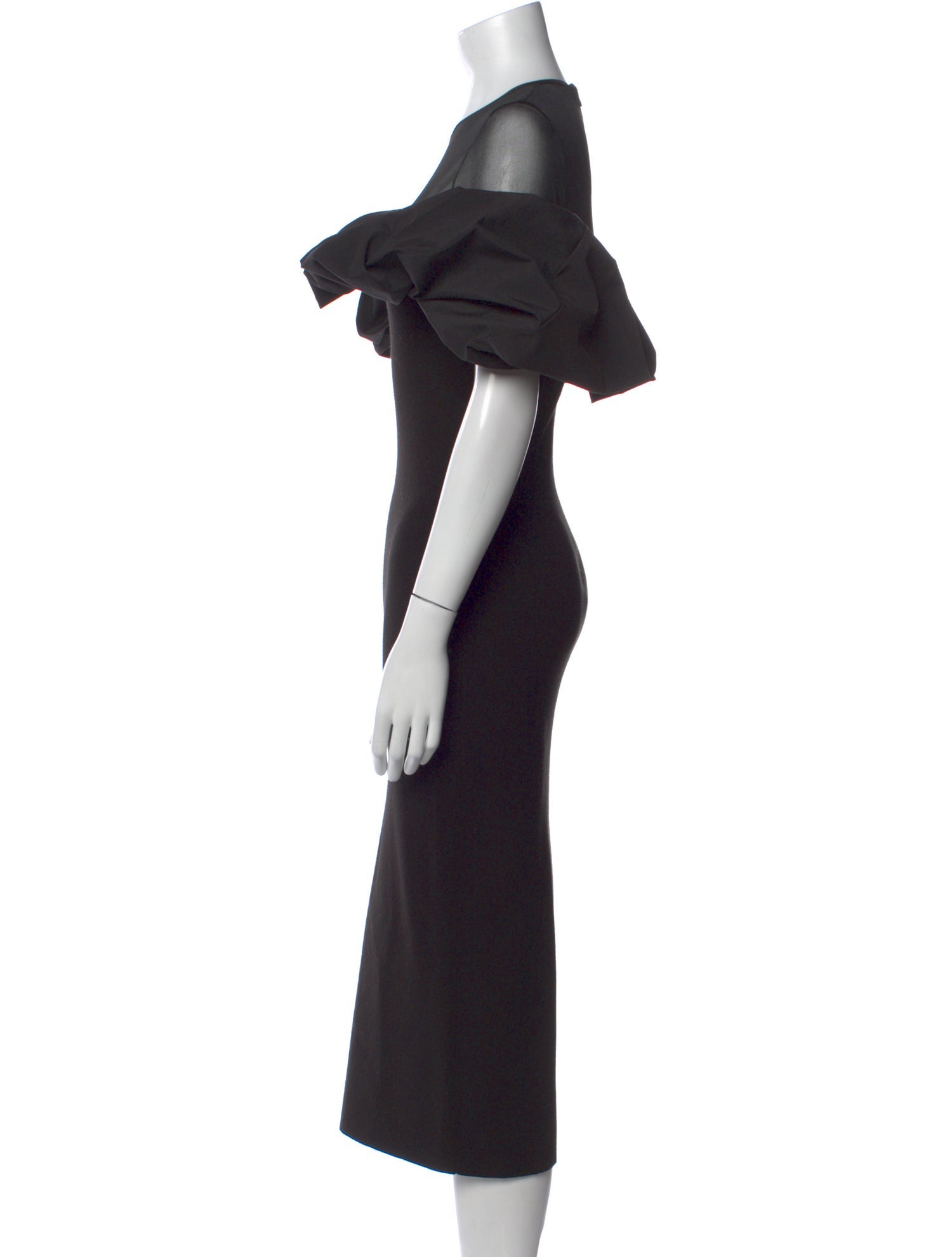 Essentiel Antwerp Crew Neck Midi Length Dress