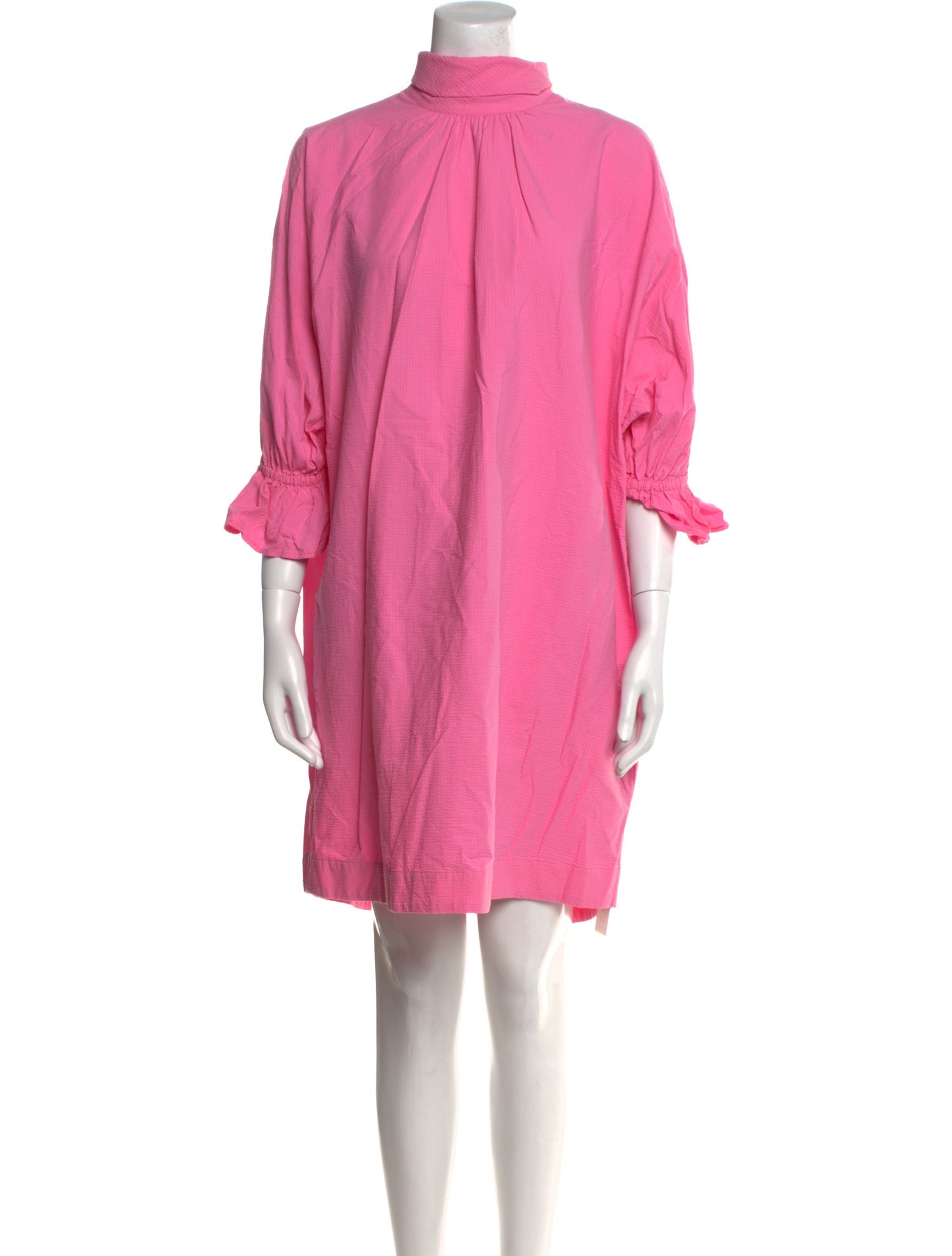 Essentiel Antwerp Mock Neck Mini Dress