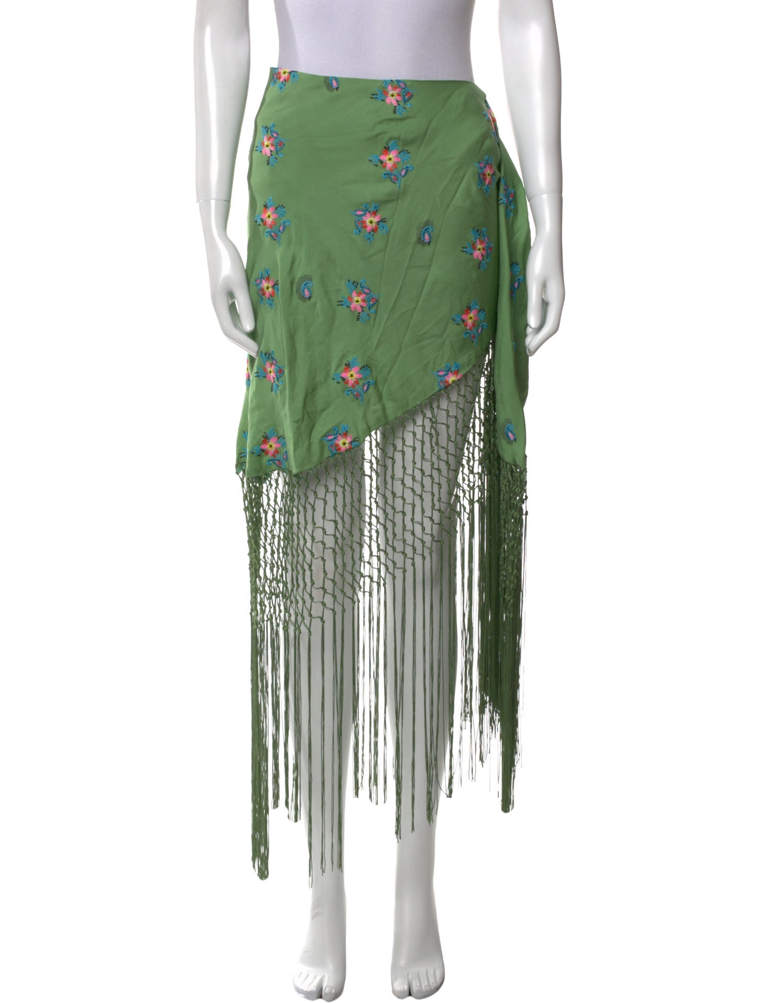 Essentiel Antwerp Floral Print Knee-Length Skirt