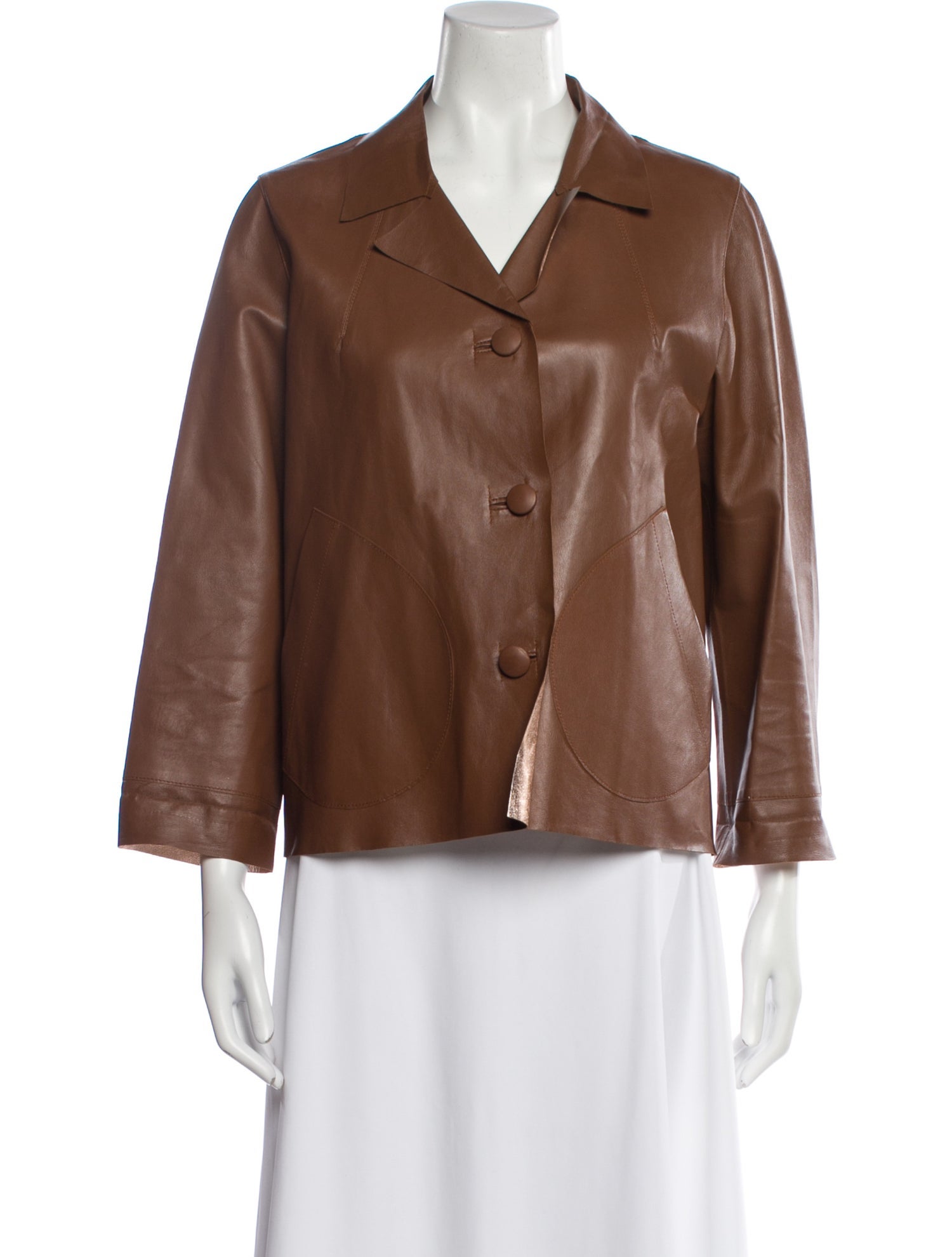 Essentiel Antwerp Lamb Leather Blazer